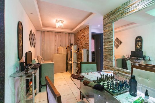 Sala de apartamento à venda com 2 quartos, 50m² em Padre Miguel, Rio de Janeiro