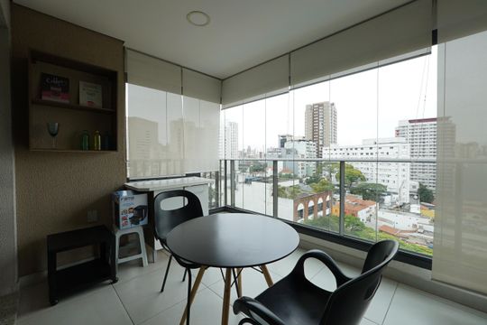 Varanda de apartamento para alugar com 1 quarto, 50m² em Liberdade, São Paulo
