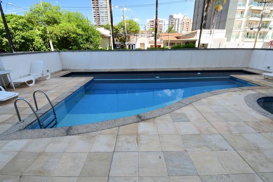 Área comum - Piscina de apartamento para alugar com 2 quartos, 76m² em Cambuí, Campinas