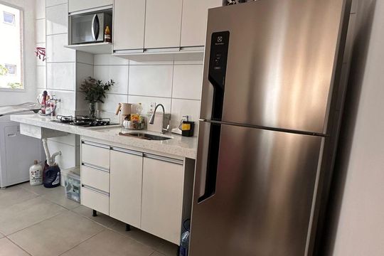 Cozinha de apartamento para alugar com 2 quartos, 56m² em Jardim Sao Sebastiao, Hortolândia