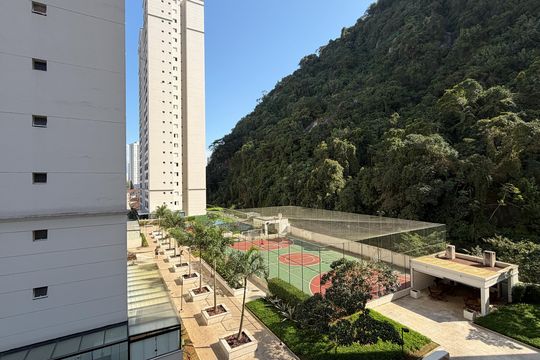 Vista de apartamento para alugar com 2 quartos, 73m² em Marapé, Santos