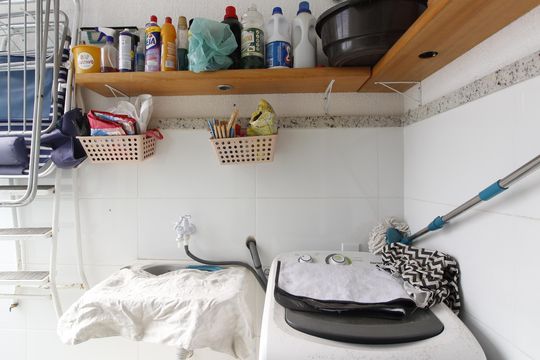 Área de Serviço de casa para alugar com 2 quartos, 65m² em Guriri, Cabo Frio
