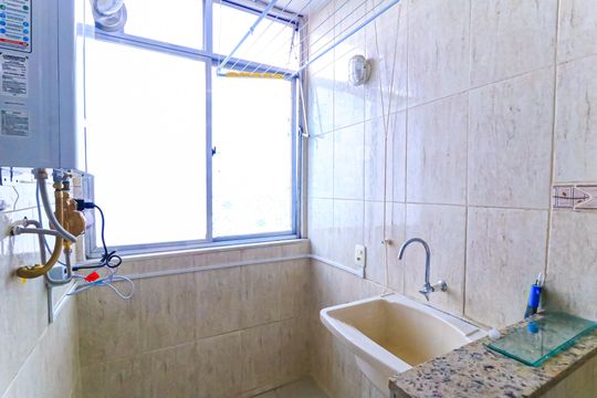 Área de Serviço de apartamento para alugar com 2 quartos, 60m² em Engenho Novo, Rio de Janeiro