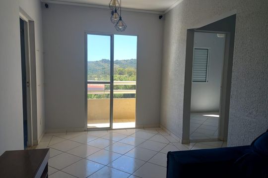 Sala de apartamento à venda com 3 quartos, 57m² em Jardim Santa Cecilia, Valinhos