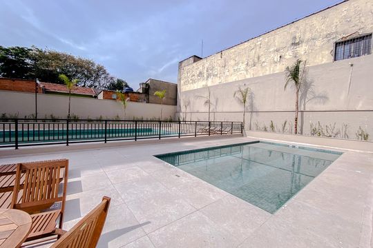 Área comum - Piscina de apartamento à venda com 2 quartos, 35m² em Canindé, São Paulo