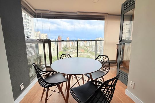 Apartamento à venda com 1 quarto, 38m² em Brooklin, São Paulo