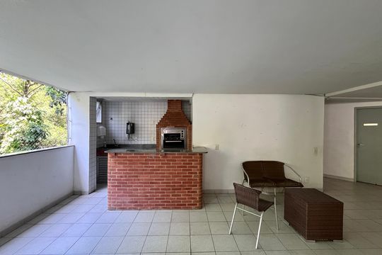 Área comum - Churrasqueira de apartamento para alugar com 2 quartos, 68m² em Jacarepaguá, Rio de Janeiro