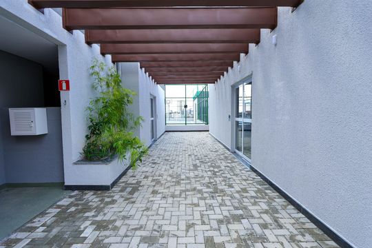 Área comum de apartamento à venda com 2 quartos, 55m² em Caiçaras, Belo Horizonte