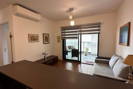 Apartamento para alugar com 1 quarto, 62m² em Campo Belo, São Paulo