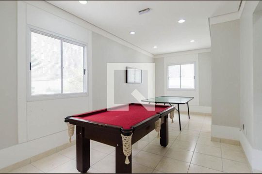 Área comum - Sala de Jogos de apartamento para alugar com 2 quartos, 46m² em Nova Petrópolis, São Bernardo do Campo