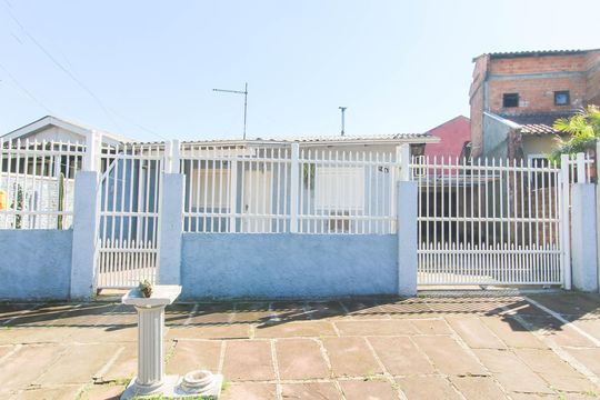 Fachada de casa para alugar com 3 quartos, 60m² em Harmonia, Canoas