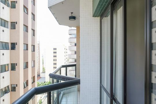 Varanda da Sala de apartamento à venda com 3 quartos, 98m² em Santo Antônio, São Caetano do Sul
