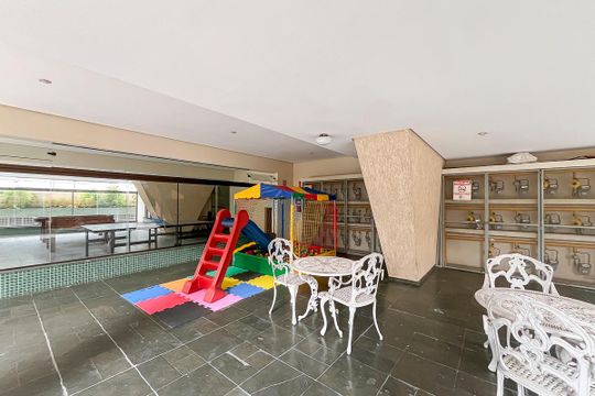 Área comum de apartamento à venda com 3 quartos, 98m² em Santo Antônio, São Caetano do Sul
