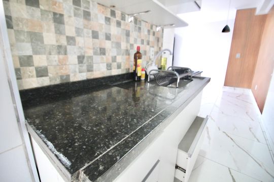 Cozinha de apartamento para alugar com 2 quartos, 49m² em Jardim Castelo, São Paulo