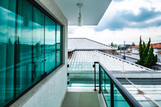 Varanda do Quarto 3 de casa à venda com 3 quartos, 245m² em Jardim Atlântico, Belo Horizonte