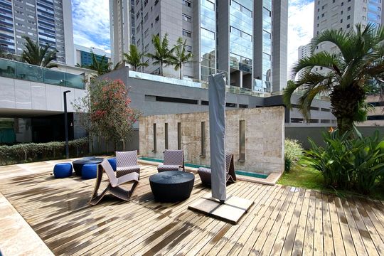 Área comum de apartamento à venda com 4 quartos, 206m² em Vila da Serra, Nova Lima