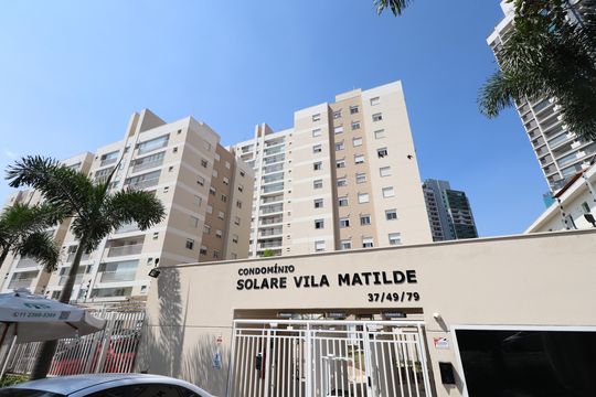Fachada de apartamento à venda com 3 quartos, 68m² em Chácara Seis de Outubro, São Paulo