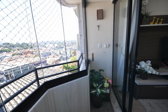 Sacada da Sala de apartamento à venda com 2 quartos, 62m² em Vila Constança, São Paulo