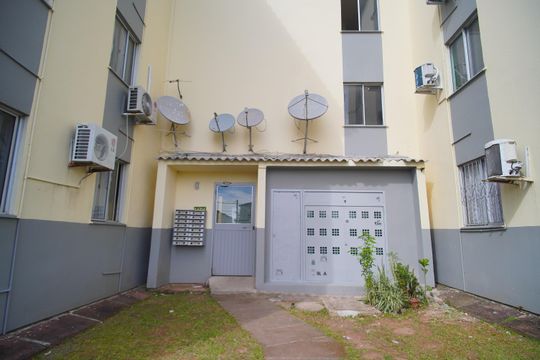 Fachada do bloco de apartamento para alugar com 2 quartos, 60m² em Duque de Caxias, São Leopoldo