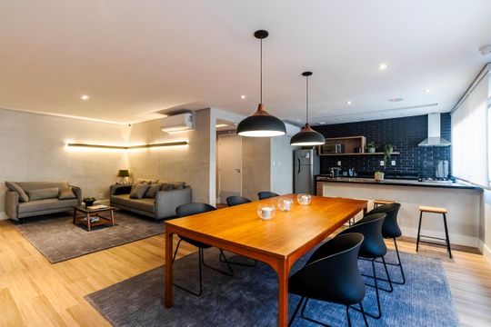 Área comum de apartamento para alugar com 1 quarto, 20m² em Bela Vista, São Paulo