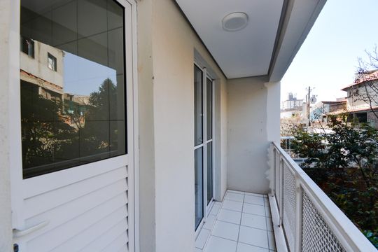 Varanda da Sala de apartamento para alugar com 2 quartos, 51m² em Vila Bremen, Guarulhos