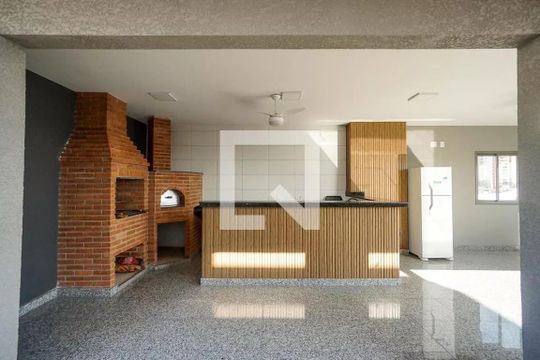 Área comum - Churrasqueira de kitnet/studio para alugar com 1 quarto, 26m² em Vila Gomes Cardim, São Paulo