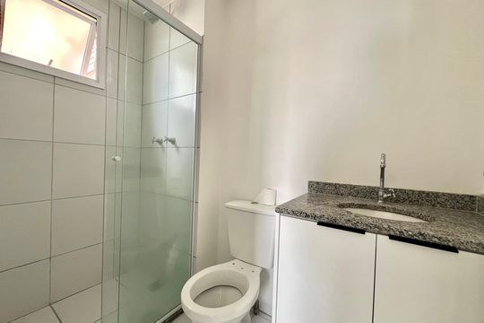 Banheiro da Suíte de apartamento à venda com 2 quartos, 76m² em Jabaquara, São Paulo