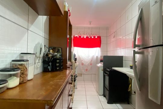 Cozinha - Área de Serviço de casa à venda com 2 quartos, 52m² em Setor Militar, Osasco