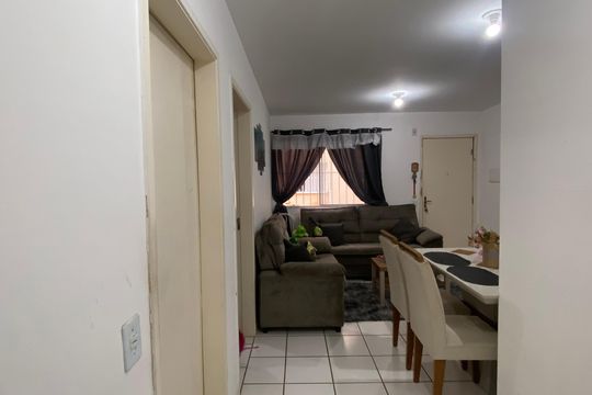 Sala - Cozinha de casa à venda com 2 quartos, 52m² em Setor Militar, Osasco