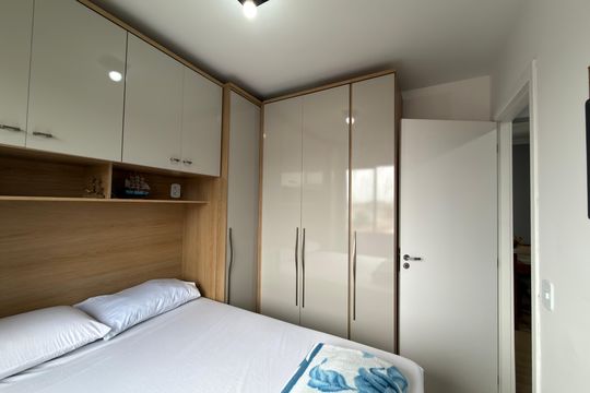 Quarto 1 de apartamento à venda com 2 quartos, 42m² em Bairro dos Casa, São Bernardo do Campo