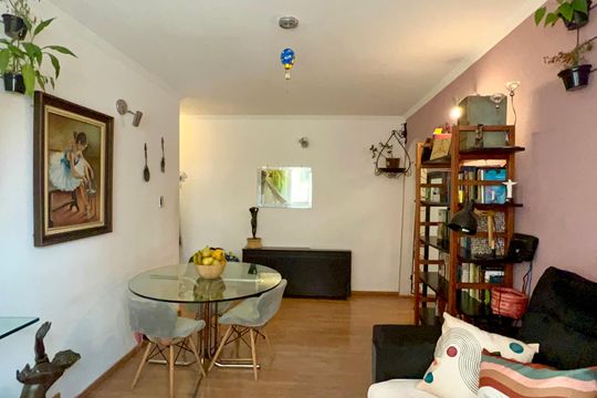 Sala de apartamento para alugar com 2 quartos, 75m² em Paraíso, São Paulo