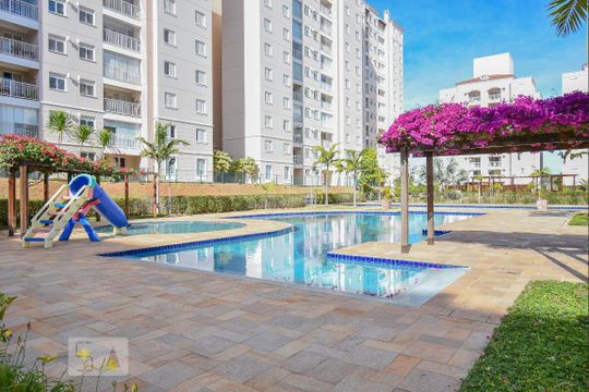Área comum - Piscina de apartamento para alugar com 2 quartos, 62m² em Jardim São Vicente, Campinas