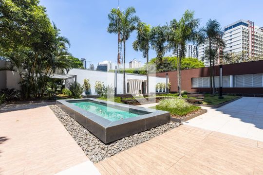 Área comum de apartamento para alugar com 1 quarto, 57m² em Paraíso, São Paulo