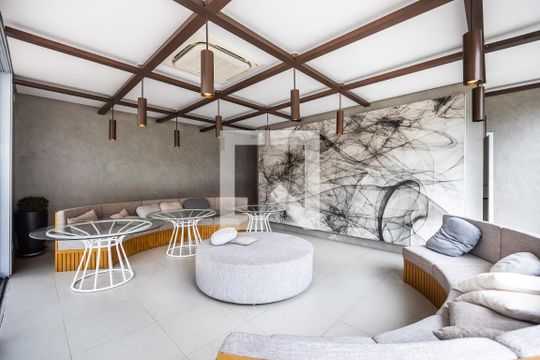Área comum de apartamento para alugar com 1 quarto, 57m² em Paraíso, São Paulo