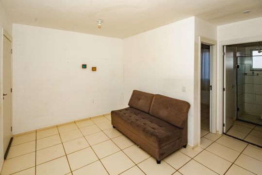 Sala de apartamento para alugar com 2 quartos, 43m² em Trevo, Belo Horizonte