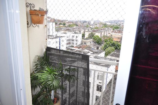 Varanda de apartamento à venda com 2 quartos, 51m² em Cachambi, Rio de Janeiro