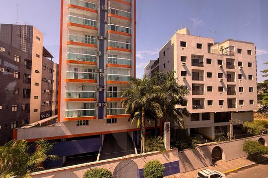 Vista de apartamento para alugar com 3 quartos, 90m² em Jardim Las Palmas, Guarujá