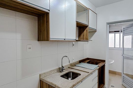 Cozinha de apartamento para alugar com 2 quartos, 65m² em Tatuapé, São Paulo