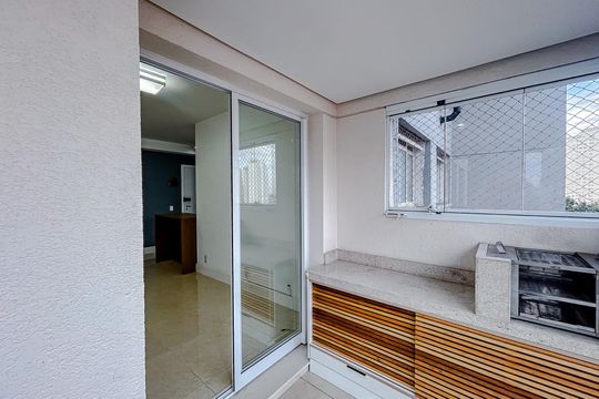 Varanda de apartamento para alugar com 2 quartos, 65m² em Tatuapé, São Paulo