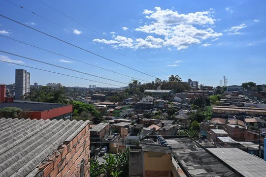 Vista do Quarto 2 de casa para alugar com 3 quartos, 70m² em Parque Sonia, São Paulo