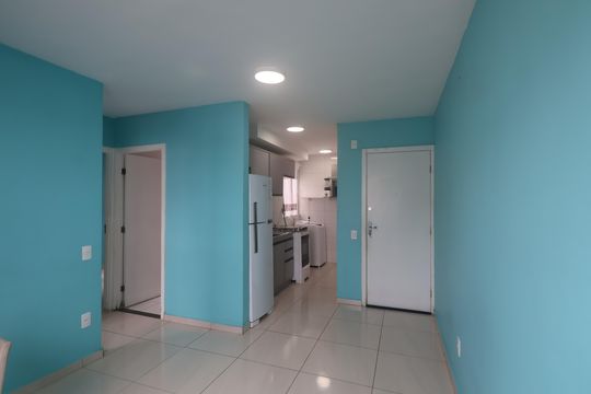 Sala de apartamento para alugar com 2 quartos, 44m² em Estância Velha, Canoas