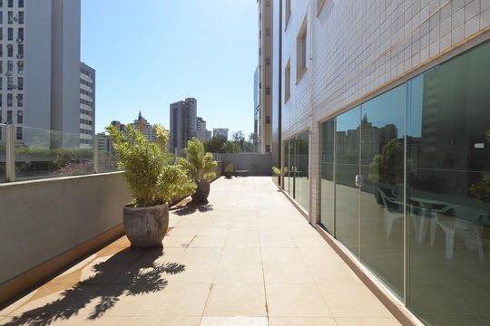 Area comum de apartamento para alugar com 1 quarto, 52m² em Funcionários, Belo Horizonte