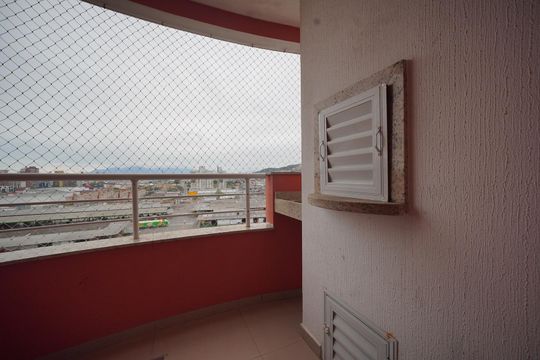 Varanda da Sala de apartamento para alugar com 2 quartos, 76m² em Barreiros, São José