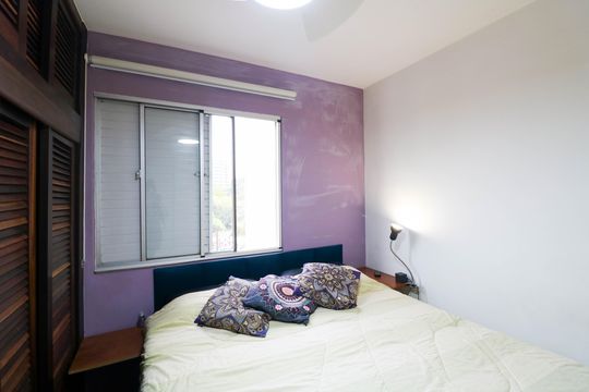 Quarto 1 de apartamento para alugar com 2 quartos, 50m² em Jardim Dom Bosco, São Paulo