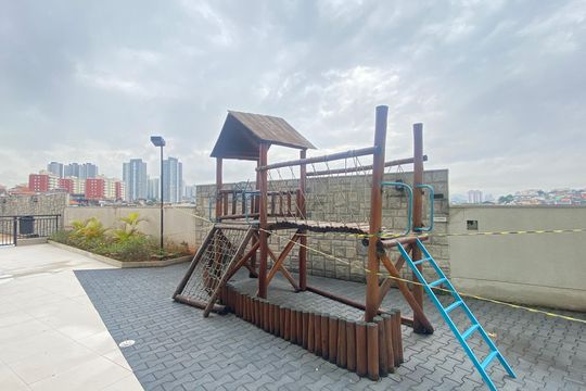 Área comum - Playground de apartamento para alugar com 1 quarto, 42m² em City Bussocaba, Osasco