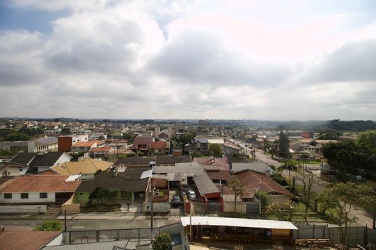 Sacada Vista de apartamento à venda com 3 quartos, 150m² em Capão da Imbuia, Curitiba