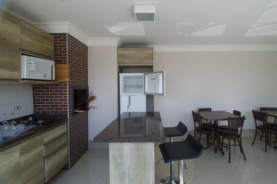 Área comum - Salão de festas de apartamento à venda com 3 quartos, 150m² em Capão da Imbuia, Curitiba