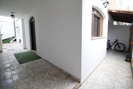 Quintal e garragem  de casa de condomínio para alugar com 3 quartos, 192m² em Jacarepaguá, Rio de Janeiro