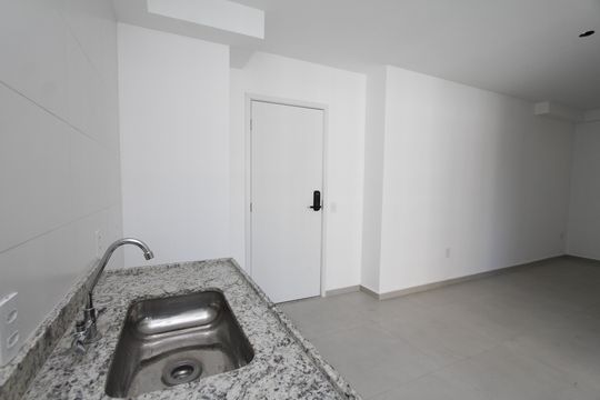 Cozinha de apartamento para alugar com 2 quartos, 55m² em Nova Suíça, Belo Horizonte