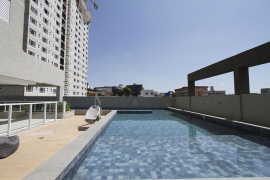 Área comum - Piscina de apartamento para alugar com 2 quartos, 55m² em Nova Suíça, Belo Horizonte